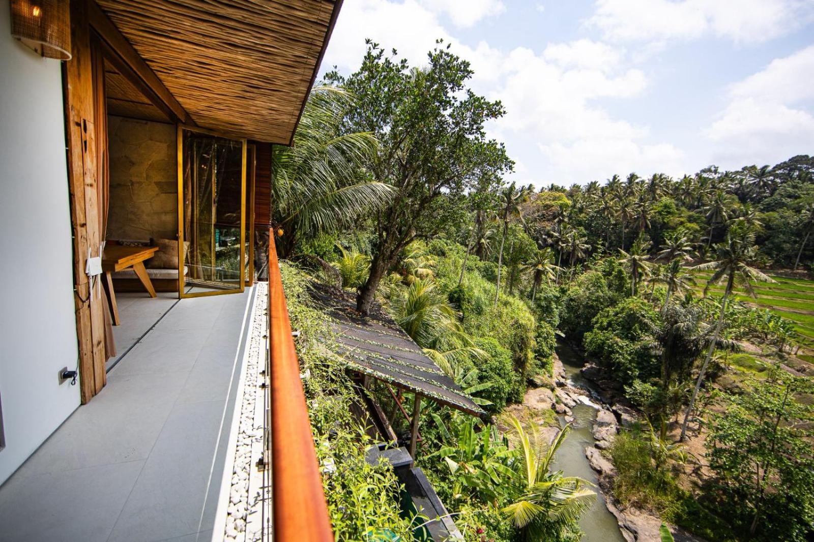 Ubud Riverside Villa Exterior foto