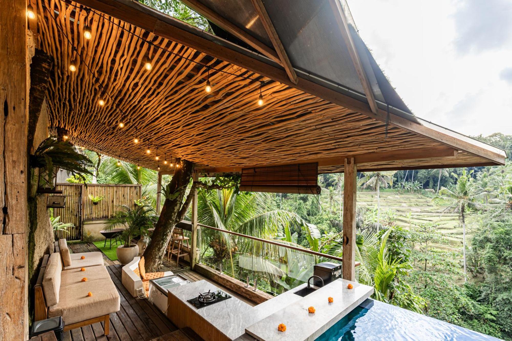 Ubud Riverside Villa Exterior foto