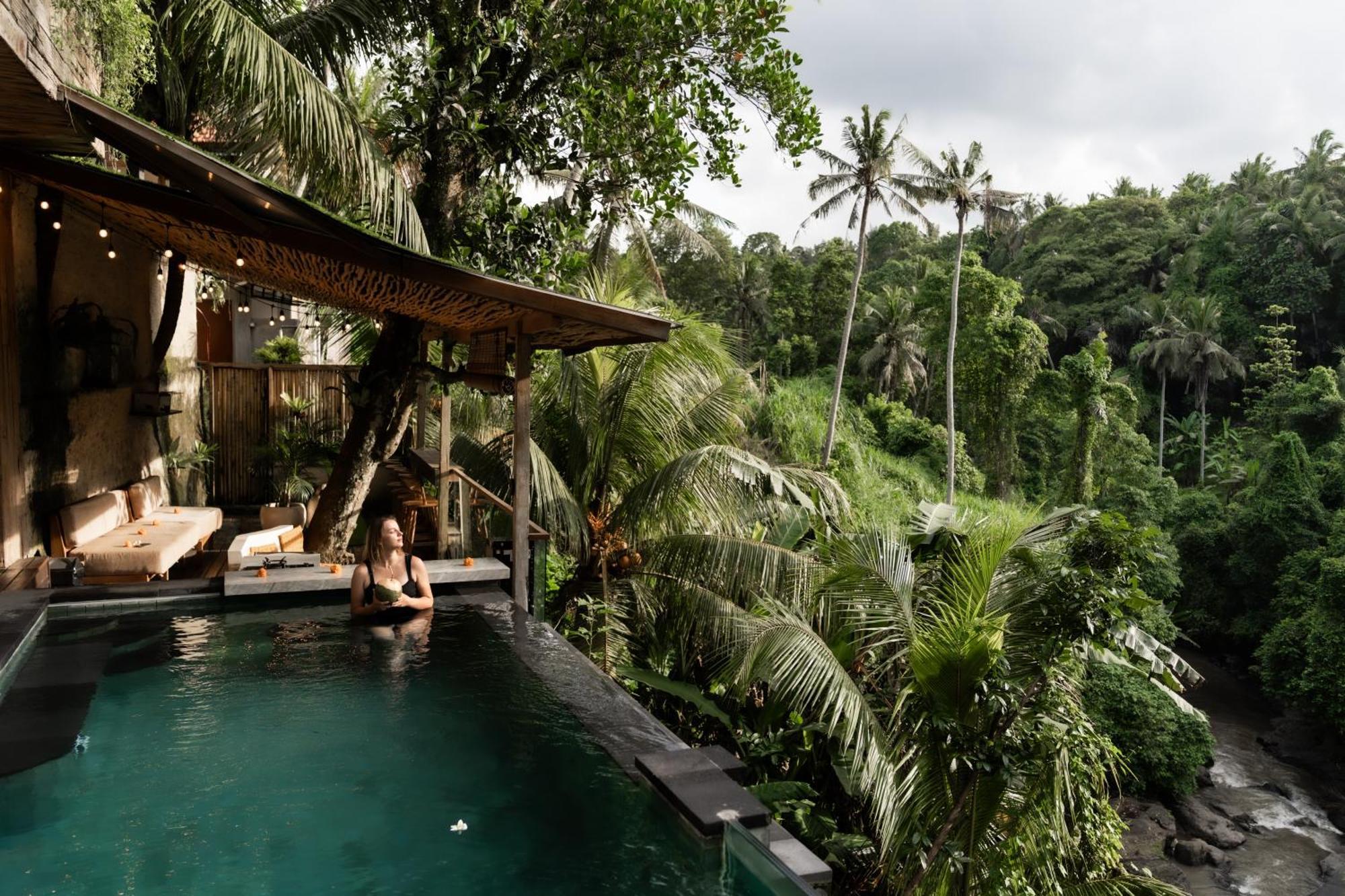 Ubud Riverside Villa Exterior foto